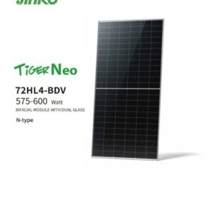 Jinko Tiger Neo 575–600W Solar Panels 72HL4-BDV.