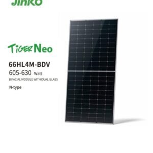 Jinko Tiger Neo 605–630W Solar Panels (72HL4-BDV)