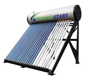Seven SS 300L Pressurized Solar Water Heater.