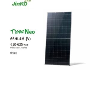 Jinko Tiger Neo 635W Solar Panel Supply & Installation.